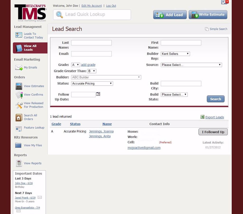 TMS LMS Search TMS LMS Search