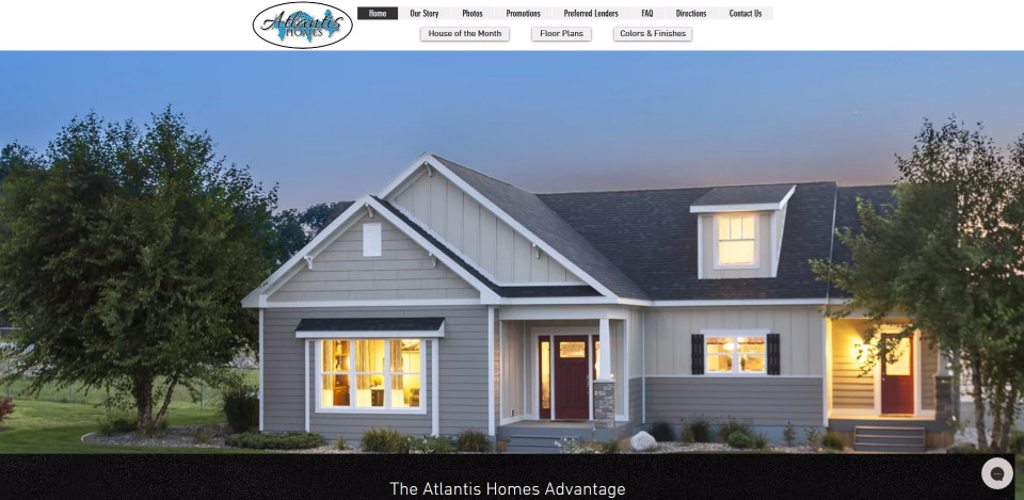 TMS - Website Sample - Atlantis Homes