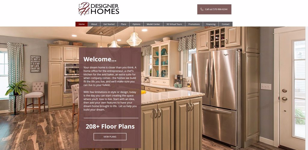 TMS - Website Sample - Designer Homes